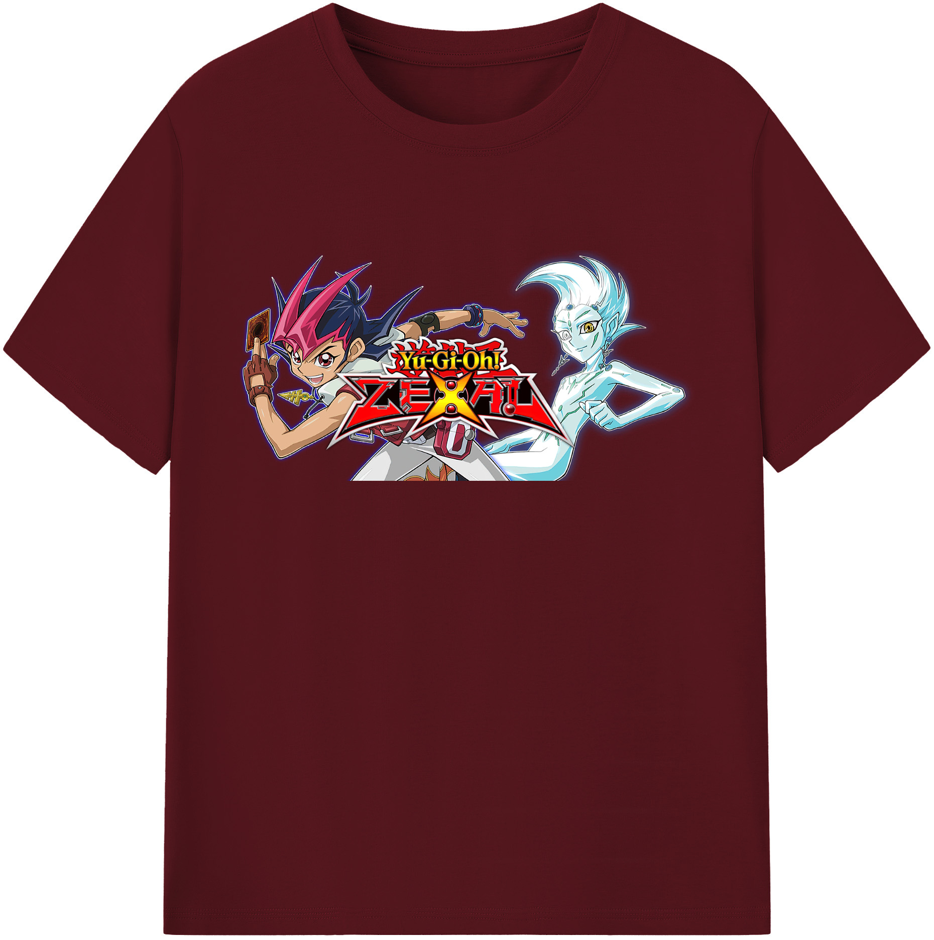 （画像用） 遊☆戯☆王 Yu-Gi-Oh! 綿100％半袖Tシャツ（フロントプリント）